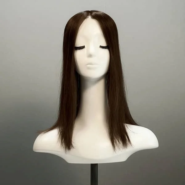 Women silk base 8x8 with lace Topper2-yivlux