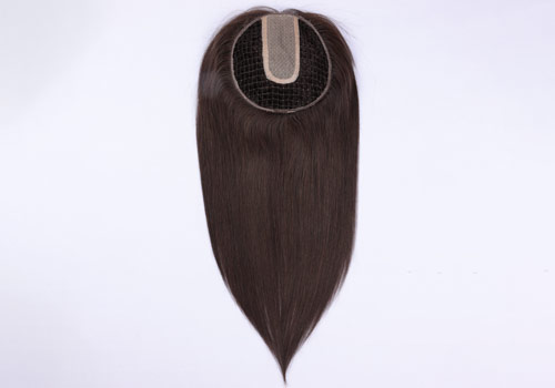 Silk-Part-Human-Hair-Topper-with-Full-Hand-tied-Fish-Net-Around