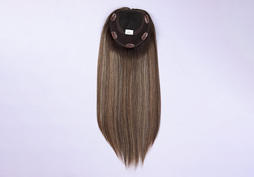 Virgin-Human-Hair-Jewish-Topper-Silk-Top-Kosher-Sheitel